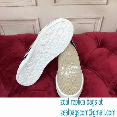 Dolce  &  Gabbana Slip On Sneakers with Logo 05 2021